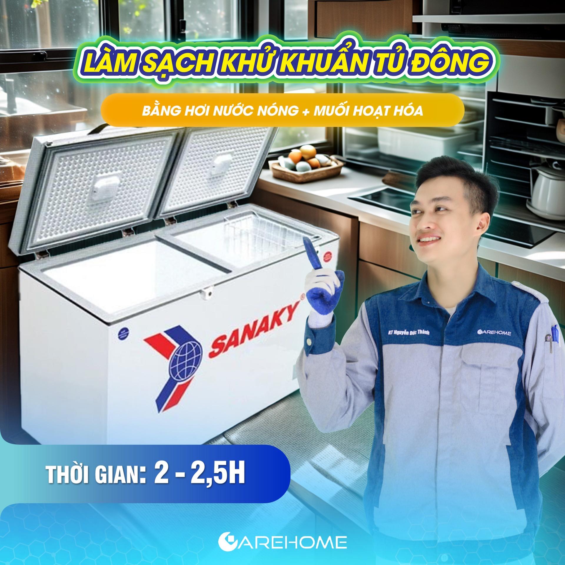 LSKK TỦ ĐÔNG BẰNG HƠI NƯỚC NÓNG + MUỐI HOẠT HÓA