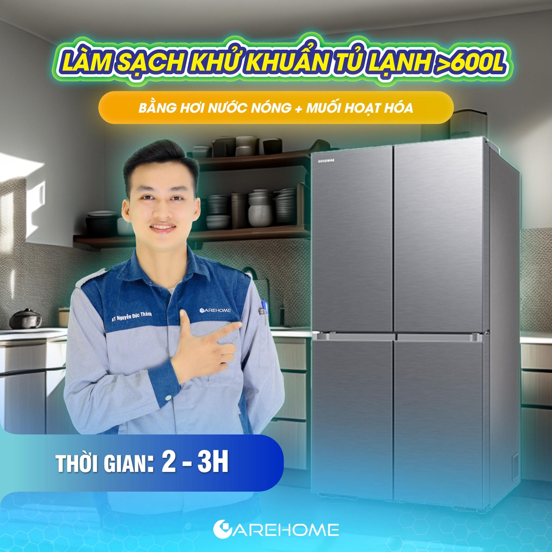 LSKK TỦ LẠNH >600L BẰNG HƠI NƯỚC NÓNG & MUỐI HOẠT HÓA