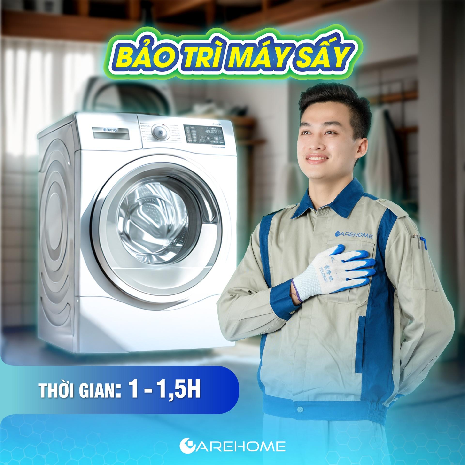 BẢO TRÌ MÁY SẤY