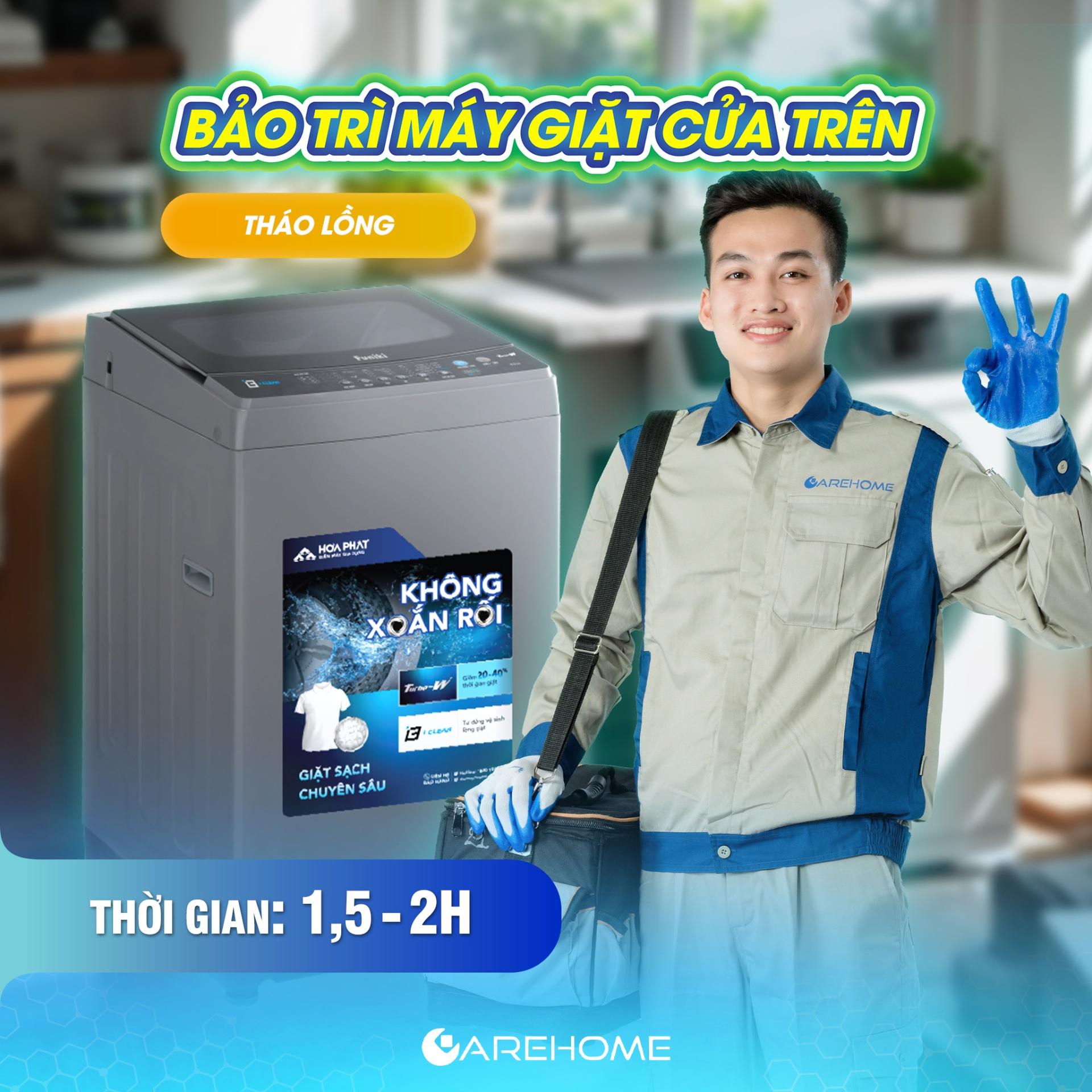 BẢO TRÌ MÁY GIẶT LỒNG ĐỨNG (THÁO LỒNG)